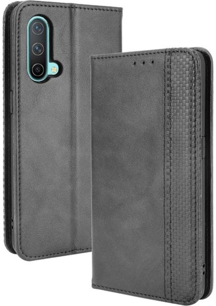 Oneplus Nord Ce 5g Manyetik Kapatma Pu Deri Cüzdan Için Kılıf (Yurt Dışından)