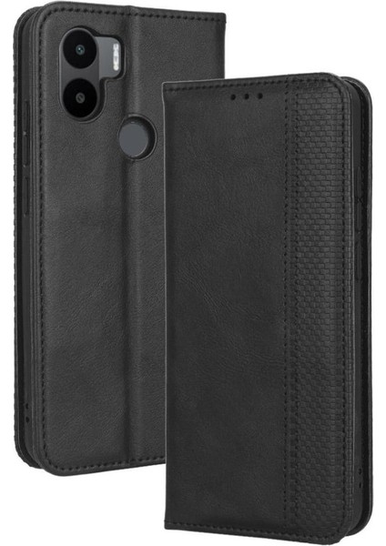 Xiaomi Redmi A2 Artı Manyetik Kapatma Cüzdan Pu Deri (Yurt Dışından)