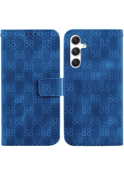 Samsung Galaxy S24 5g Için Kickstand Kart Tutucu Cüzdan Pu Telefon Kılıfı (Yurt Dışından)