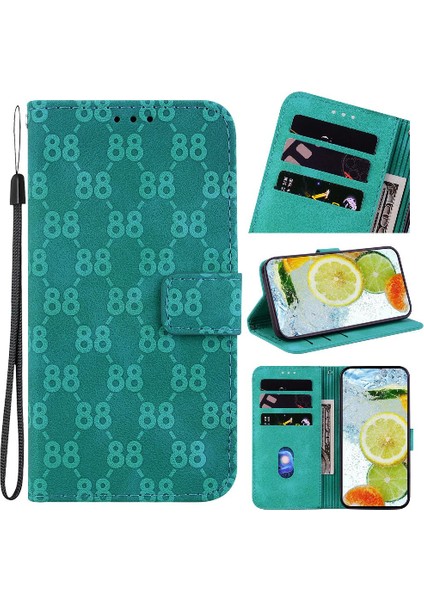 Oppo A18 Için /A38 Çift 8 Kabartmalı Kart Tutucu Cüzdan Pu Telefon Kılıfı (Yurt Dışından) fiyatları