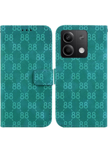 Xiaomi Redmi Not 13 5g Pu Deri Kart Tutucu Çift 8 Telefon Kılıfı (Yurt Dışından)
