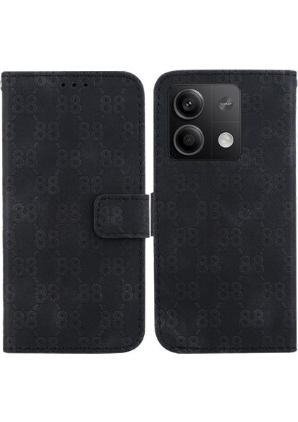 Xiaomi Redmi Not 13 5g Pu Deri Kart Tutucu Çift 8 Telefon Kılıfı (Yurt Dışından)