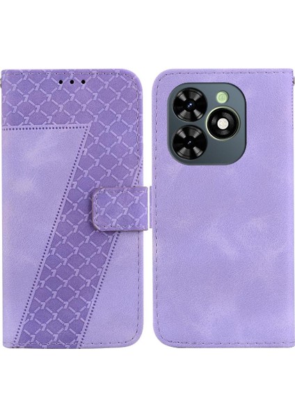 Tecno Spark Go 2024 Için Pu Deri Flip Folio Cüzdan Kart Telefon Kılıfı (Yurt Dışından)
