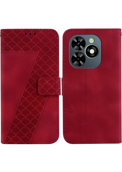 Tecno Spark Go 2024 Için Pu Deri Flip Folio Cüzdan Kart Telefon Kılıfı (Yurt Dışından)