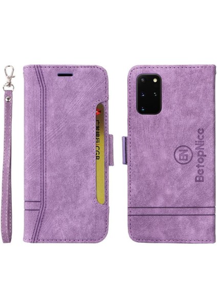 Samsung Galaxy S20 Artı 5g Için Cüzdan Çevirin Kart Yuvaları Tpu Telefon Kılıfı (Yurt Dışından)