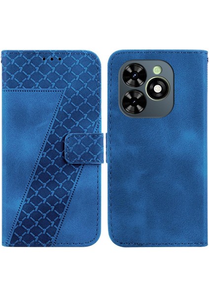 Infinix Sıcak 40I Kabartmalı Desen Kart Yuvası Fonksiyonu Flip Pu Için Telefon Kılıfı (Yurt Dışından)