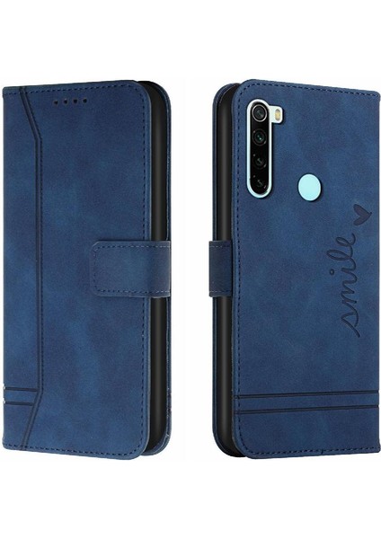 Xiaomi Redmi Not 8t Kart Yuvaları Manyetik Kapatma Pu Telefon Kılıfı (Yurt Dışından)