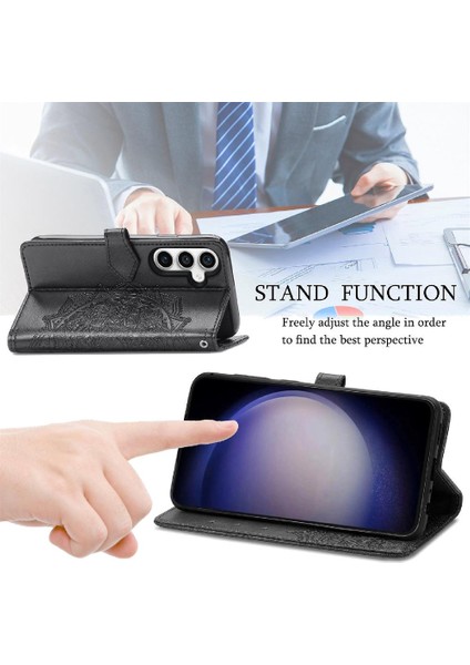 Samsung S23FE Zarif Desen Çevirin Basit Telefon Kılıfı (Yurt Dışından) fırsatları