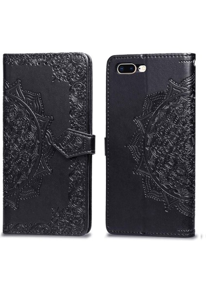Iphone 8 Için Artı/7 Artı Darbeye Çevirin Deri Basit Telefon Kılıfı (Yurt Dışından) indirimleri