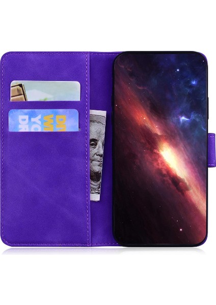 Tecno Camon 20 Cüzdan Renk Baskılı Kelebek Kart Yuvaları Için Çevirin Telefon Kılıfı (Yurt Dışından)