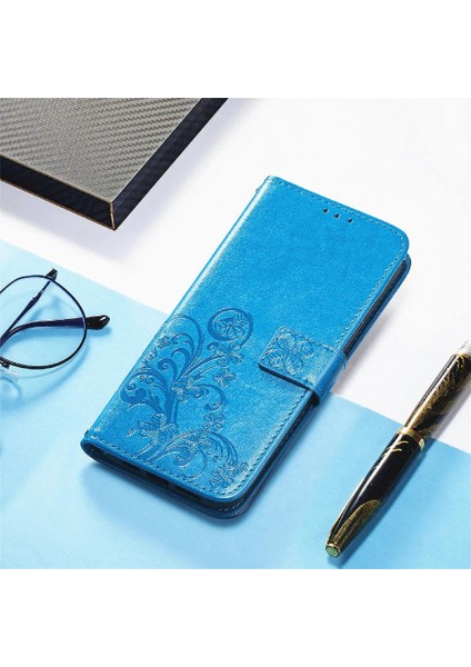 Oppo Bulmak Için X3 Pro Dört Yapraklı Yonca Flip Kısa Kayış Iş Telefon Kılıfı (Yurt Dışından) modelleri