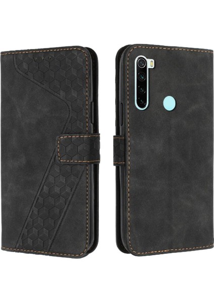 Xiaomi Redmi Not 8 Flip Folio Kickstand Cüzdan Kart Yuvaları Telefon Kılıfı (Yurt Dışından)