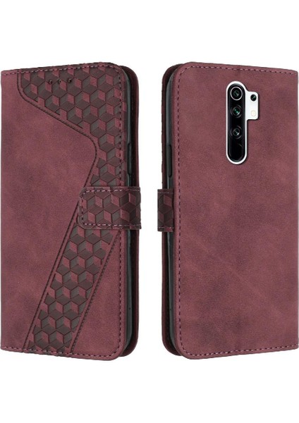 Xiaomi Redmi 9 Kickstand Flip Folio Cüzdan Kart Yuvaları Telefon Kılıfı (Yurt Dışından)