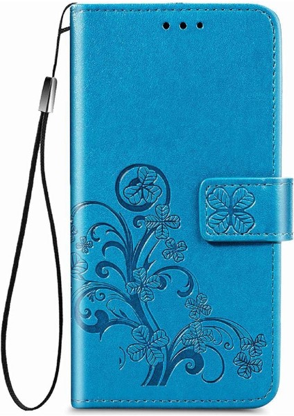 Oppo A54 5g Için Kısa Kayış Zarif Iş Çevirme Kapağı Deri Telefon Kılıfı (Yurt Dışından)