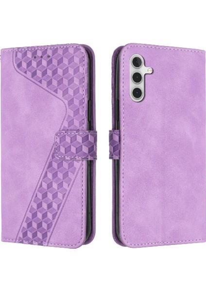 Samsung Galaxy A54 5g Kickstand Manyetik Için Folio Kart Telefon Kılıfı (Yurt Dışından)