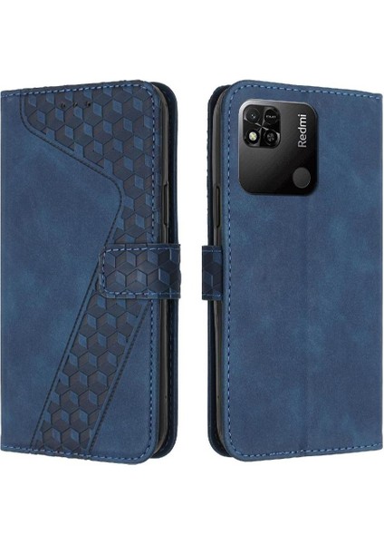 Xiaomi Redmi 10A Cüzdan Manyetik Kart Yuvaları Için Çevirin Telefon Kılıfı (Yurt Dışından)