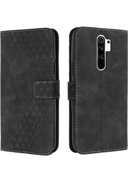 Xiaomi Redmi 9 Kickstand Flip Folio Cüzdan Kart Yuvaları Telefon Kılıfı (Yurt Dışından)