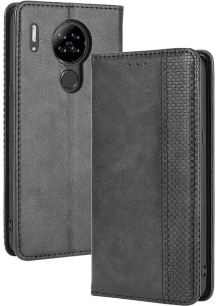 Blackview A80 Cüzdan Manyetik Kapatma Pu Deri Için Telefon Kılıfı (Yurt Dışından)