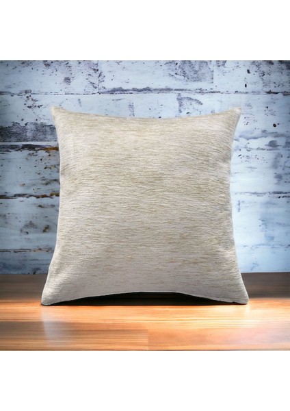 Krem Kırlent Kılıfı 45CM*45CM