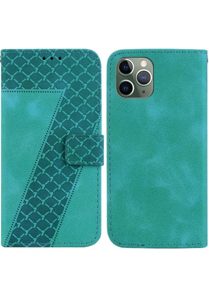 Iphone 11 Için Telefon Kılıfı Pro Max Cüzdan Pu Deri Kart Yuvası Fonksiyonu Flip (Yurt Dışından)