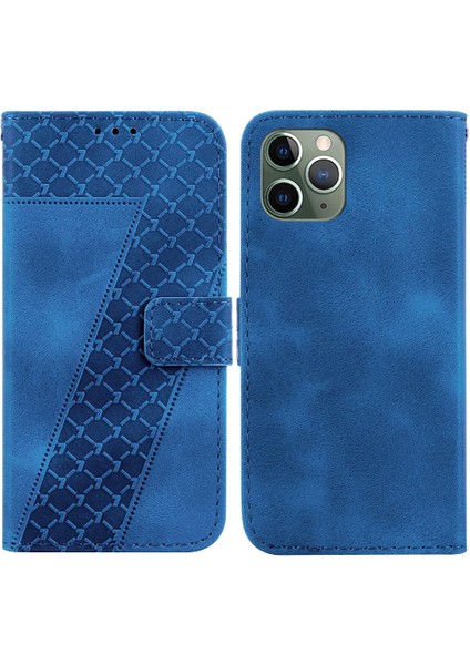 Iphone 11 Için Telefon Kılıfı Pro Max Cüzdan Pu Deri Kart Yuvası Fonksiyonu Flip (Yurt Dışından)