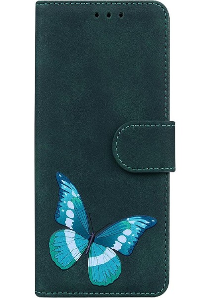 Tecno Camon 20 Pro 5g Için Kılıf Cüzdan Flip Folio Kapak Kelebek Renk (Yurt Dışından)