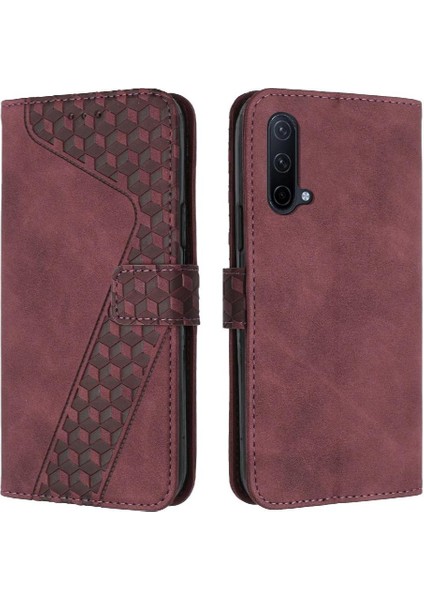 Oneplus Nord Ce 5g Flip Için Telefon Kılıfı Folio Kart Yuvaları Kapak Manyetik (Yurt Dışından)