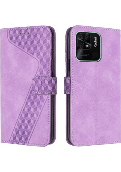 Xiaomi Redmi 10C Flip Folio Kart Yuvaları Için Telefon Kılıfı Kapak Kickstand (Yurt Dışından)