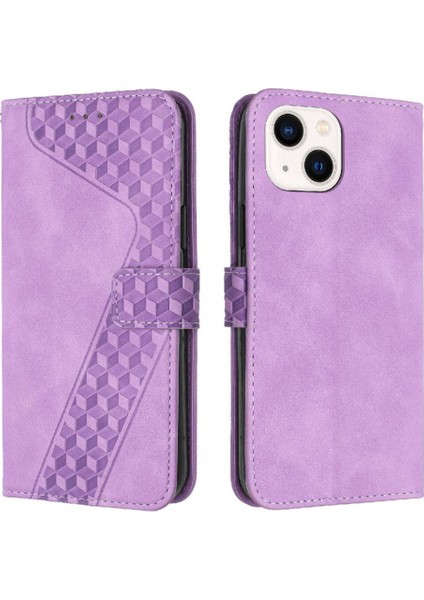 Iphone 15 Için Telefon Kılıfı Cüzdan Kickstand Manyetik Kapak Folio Kart Yuvaları (Yurt Dışından)