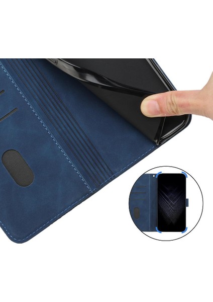 Samsung Galaxy S22 Kickstand Kart Yuvaları Için Telefon Kılıfı Kapak Manyetik Flip (Yurt Dışından)