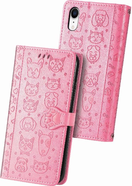 Iphone Xr Flip Kapak Kılıf Için Kılıf Kısa Kayış Karikatür Hayvanlar (Yurt Dışından) indirimleri