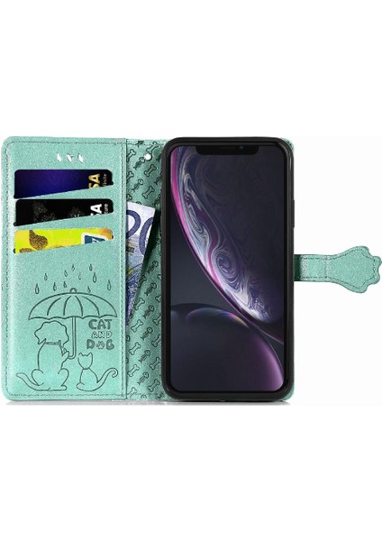 Iphone Xr Flip Kapak Kılıf Için Kılıf Kısa Kayış Karikatür Hayvanlar (Yurt Dışından) modelleri