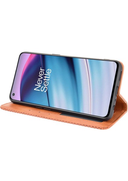 Oneplus Nord Ce 5g Manyetik Kapatma Pu Deri Cüzdan Için Kılıf (Yurt Dışından) modelleri