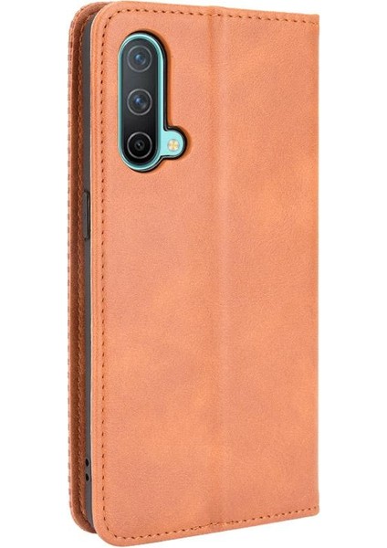 Oneplus Nord Ce 5g Manyetik Kapatma Pu Deri Cüzdan Için Kılıf (Yurt Dışından) fırsatları