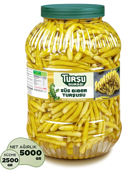 Turşu Durağı Süs Biber Turşusu  5 kg