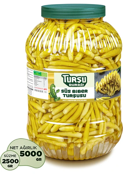 Turşu Durağı Süs Biber Turşusu  5 kg