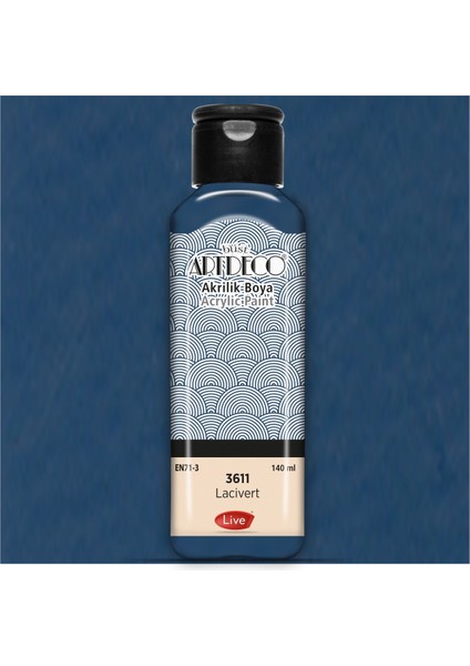 Akrilik Boya 140 Ml Lacivert