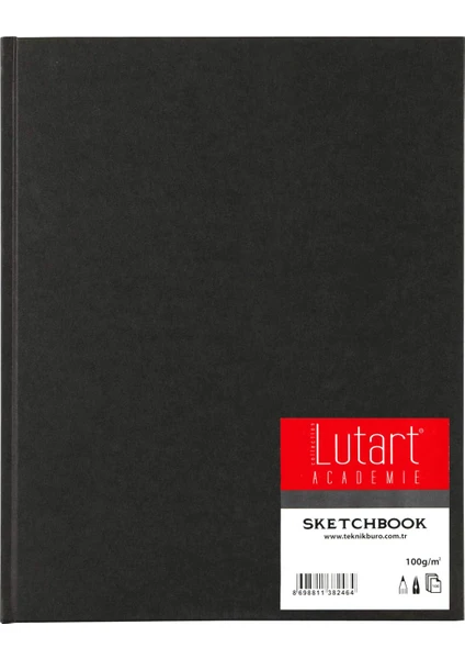 Sketchbook Sert Kapak Eskiz Çizim Defteri 100 Gr. 100 Sayfa A4