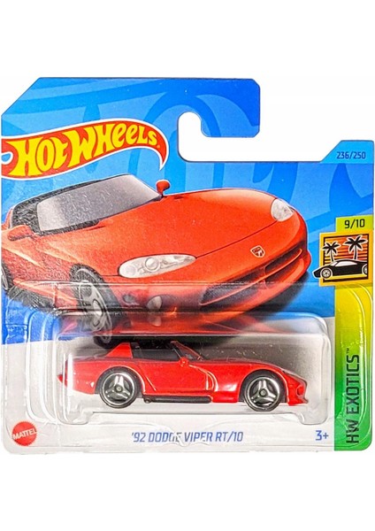 Hot Wheels Tekli Arabalar '92 Dodge Viper Rt/10 HKG71