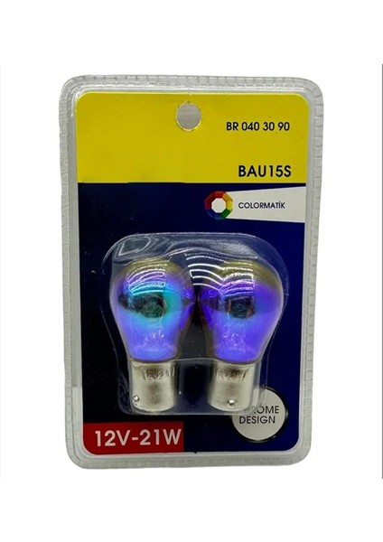 Diadem Ampul 12 V 2 Adet - Amber Amerikan Park -Sinyal Ampulu