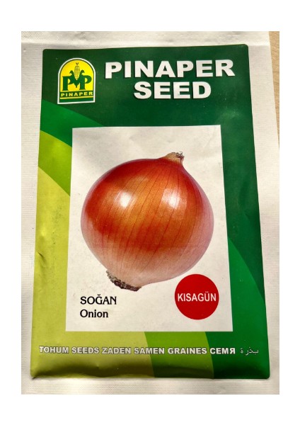 Pinaper Seed Soğan Tohumu - Kısagün - 10 Gr