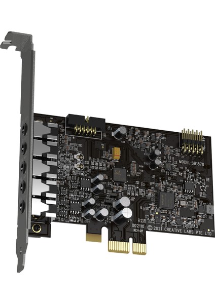 Sound Blaster Audigy Fx V2 - 5.1 Hi-Res - Pcıe Ses Kartı - Yüksek Performanslı Kulaklık Amplifikatörü