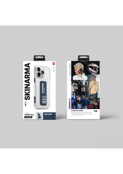 Skınarma 022 iPhone 14 Pro Max Tokyo Lacivert Kılıf