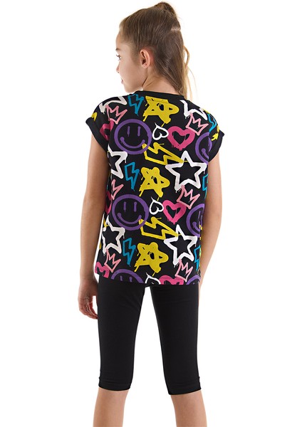 Street Style Kız Çocuk T-Shirt Tayt Takım fiyatları