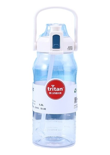 Yaratıcı Taşınabilir Öğrenci Su Bardağı Açık Havada Zıplayan Bardak Plastik Uzay Bardağı Basit Büyük Kapasiteli Su Şişesi (Yurt Dışından)