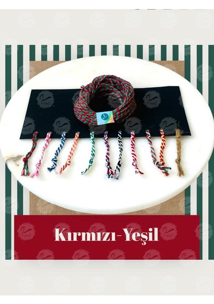 Paket Ipi Seti Paketleme Ipi / Bağlama Ipi /3 Model 10 Ar Metre (Kırmızı Beyaz - Kırmızı Yeşil -Kırmızı Yeşil Beyaz )-T923