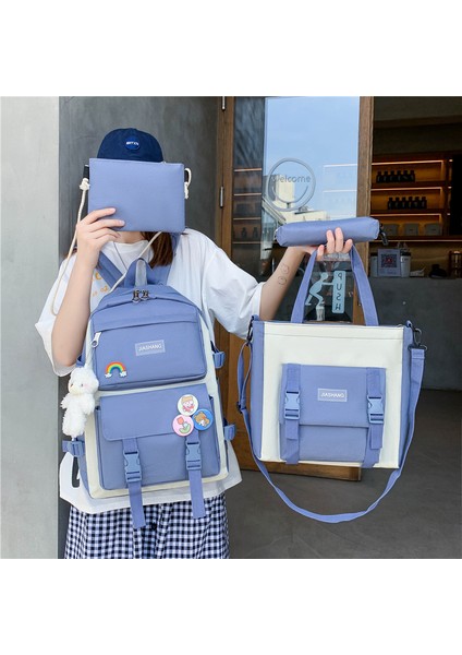 Orta ve Lise Öğrencileri Için Harajuku Tarzı Kampüs Okul Çantaları (Yurt Dışından)