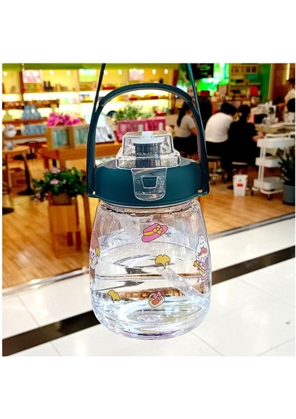 Dmxtop 1100ML Büyük Kapasiteli Su Şişesi - Pembe (Yurt Dışından)