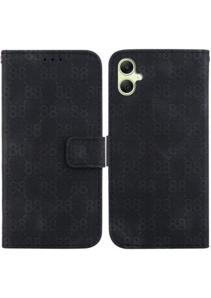 Samsung Galaxy A05 Için Telefon Kılıfı Cüzdan Kapak Kickstand Pu Deri Çift (Yurt Dışından)