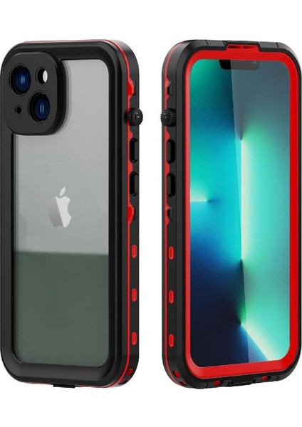 Iphone 14 Artı Su Geçirmez Dahili Ekran Koruyucu IP68 Tam (Yurt Dışından)
